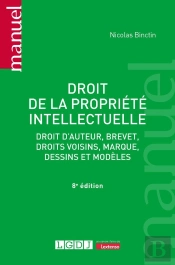 Droit De La Propriete Intellectuelle