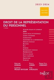Droit De La Représentation Du Personnel (Édition 2023/2024)