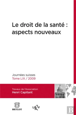 Bertrand.pt - Droit De La Sante : Aspects Nouveaux - T.59