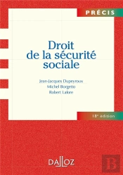 Droit De La Sécurité Sociale (18e Édition)