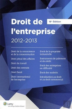 Bertrand.pt - Droit De L'Entreprise 2012 2013 17 E Edition
