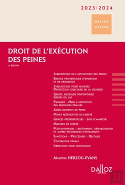 Bertrand.pt - Droit De L'Exécution Des Peines (Édition 2021/2022)
