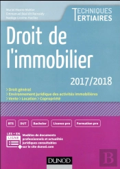 Droit De L'Immobilier (Édition 2017/2018)