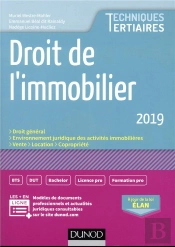 Droit De L'Immobilier (Édition 2019)