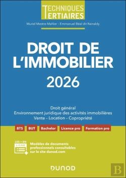 Bertrand.pt - Droit De L'Immobilier (Édition 2026)