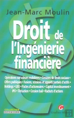 Bertrand.pt - Droit De L'Ingenierie Financiere