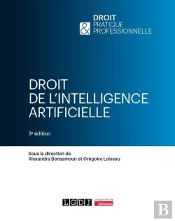 Bertrand.pt - Droit De L'Intelligence Artificielle (3e Édition)