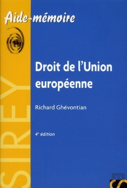 Bertrand.pt - Droit De L'Union Européenne (4e Édition)
