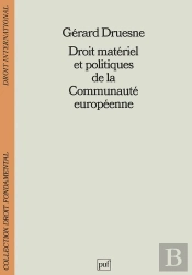 Droit De L'Union Européenne Et Politiques Communautaires
