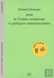 Droit De L'Union Européenne Et Politiques Communautaires