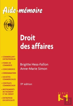 Bertrand.pt - Droit Des Affaires (19e Édition)