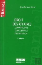 Droit Des Affaires, 7 Eme Edition
