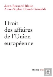 Droit Des Affaires De L'Union Européenne