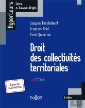 Droit Des Collectivites Territoriales - 2e Edition
