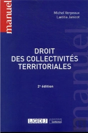 Droit Des Collectivites Territoriales, 2eme Edition