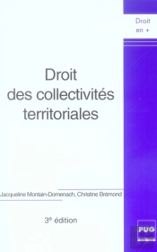 Droit Des Collectivités Territoriales (3e Édition)