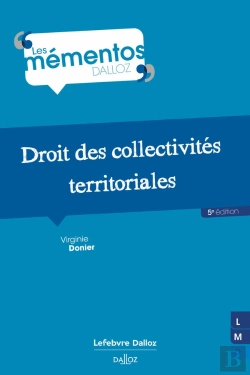 Bertrand.pt - Droit Des Collectivites Territoriales. 5e Ed.