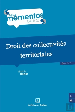 Bertrand.pt - Droit Des Collectivités Territoriales (6e Édition)