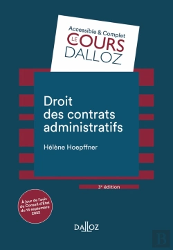Bertrand.pt - Droit Des Contrats Administratifs