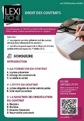 Droit Des Contrats