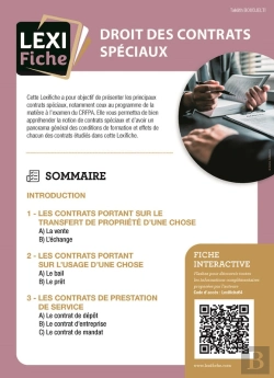 Bertrand.pt - Droit Des Contrats Spéciaux