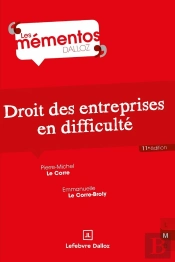 Droit Des Entreprises En Difficulté (11e Édition)