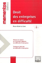 Droit Des Entreprises En Difficulté (3e Édition)