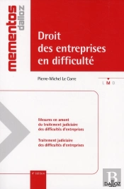 Droit Des Entreprises En Difficulté (4e Édition)