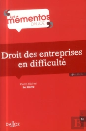 Droit Des Entreprises En Difficulte - 6<Sup>E</Sup> Edition