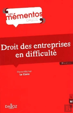 Bertrand.pt - Droit Des Entreprises En Difficulte 7ed.