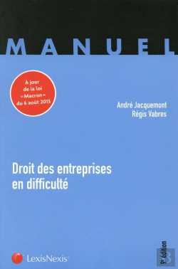 Bertrand.pt - Droit Des Entreprises En Difficulte