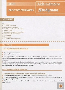 Bertrand.pt - Droit Des Étrangers