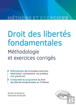 Bertrand.pt - Droit Des Libertés Fondamentales ; Méthodologie Et Exercices Corrigés