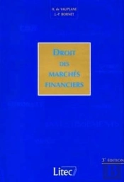 Droit Des Marches Financiers (3eme Edition)