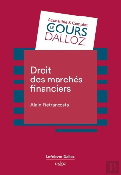 Bertrand.pt - Droit Des Marchés Financiers