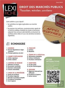 Bertrand.pt - Droit Des Marches Publics