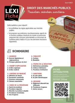 Bertrand.pt - Droit Des Marchés Publics : Passation, Exécution, Sanctions