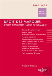 Droit Des Marques ; Signes Distinctifs, Noms De Domaine