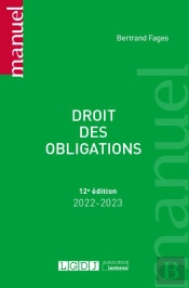 Droit Des Obligations, 12eme Edition
