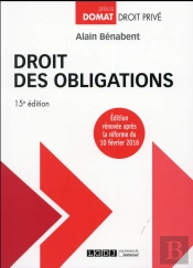 Droit Des Obligations, 15eme Ed.