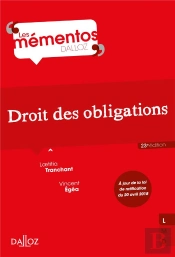 Droit Des Obligations - 23e Ed.