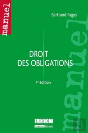 Droit Des Obligations, 4eme Edition