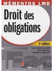Droit Des Obligations (5e Édition)