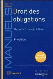 Droit Des Obligations 8eme Edition