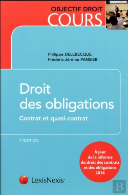 Bertrand.pt - Droit Des Obligations - Contrat Et Quasi-Contrat