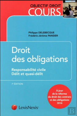 Bertrand.pt - Droit Des Obligations - Delit Et Quasi-Delit