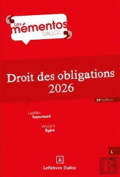 Droit Des Obligations (Édition 2026)