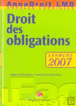 Bertrand.pt - Droit Des Obligations ; Examens 2007