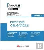 Droit Des Obligations - L2 - 3 Copies Reelles D'Etudiants Annotees Et Corrigees - 8 Dissertations -