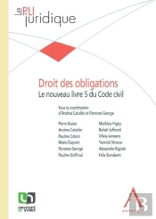 Droit Des Obligations : Le Nouveau Livre 5 Du Code Civil